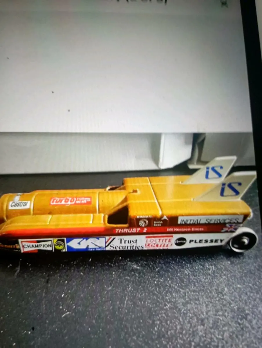LLEDO LAND SPEED 1983 THRUST 2 -VINT TOY - Image 2