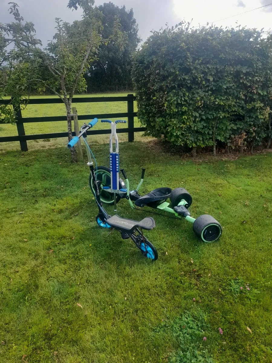 Pogo stick,huffy and space scooter - Image 2