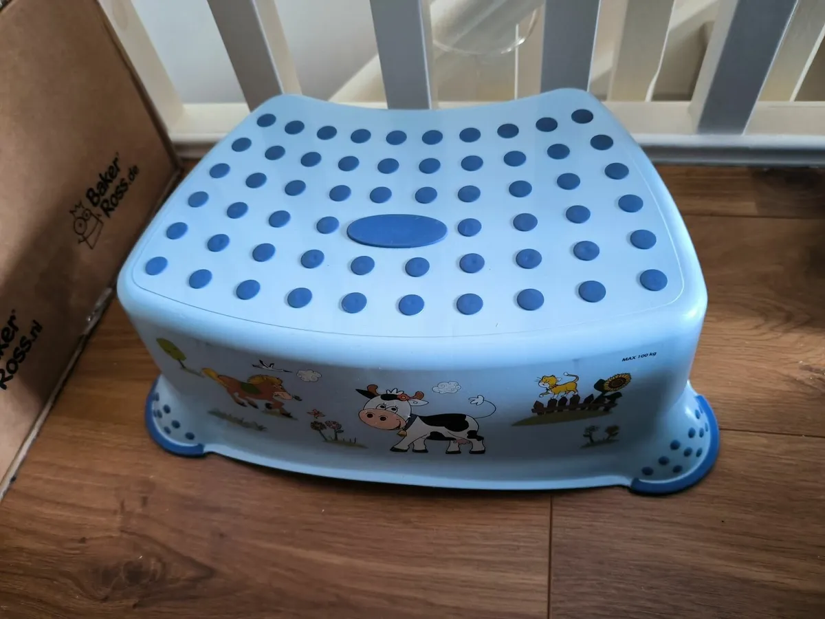 Children step