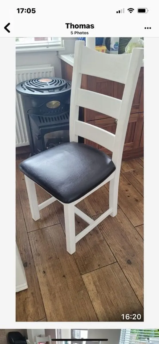 Dining table and chairs - Image 4