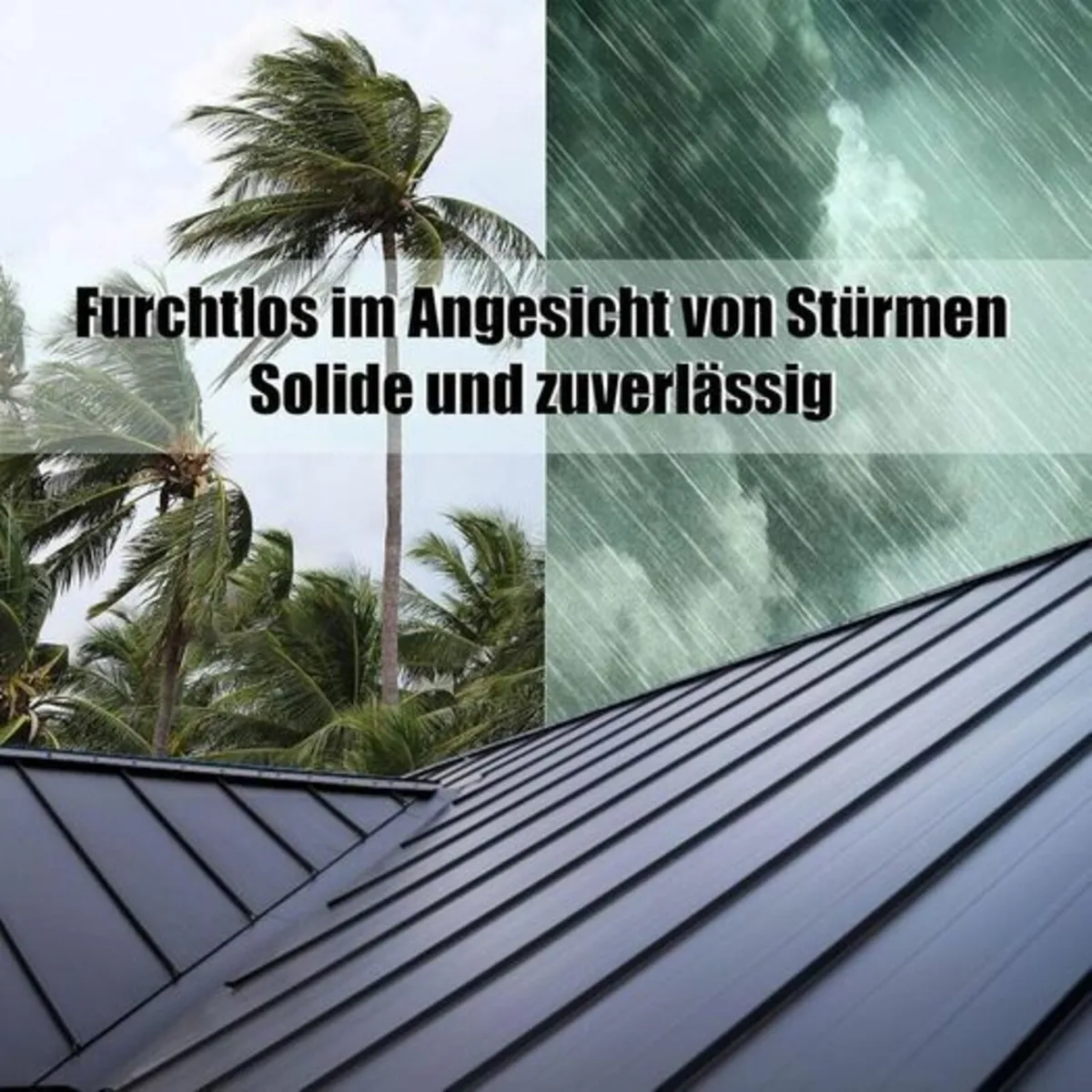 2 x Galvanised Trapezoidal Corrugated Roofing Shee - Image 4