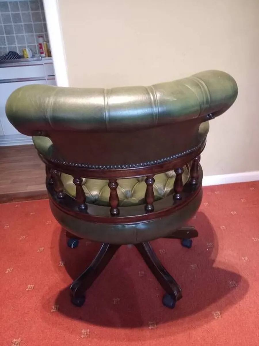 Chesterfield Captain's Chair - Image 3