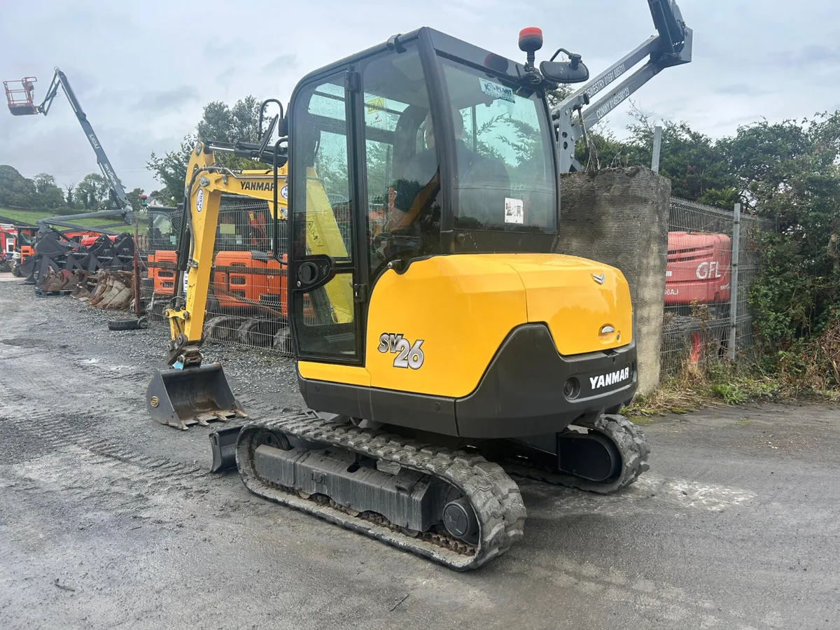 Yanmar SV26 Year 2019 - Image 2