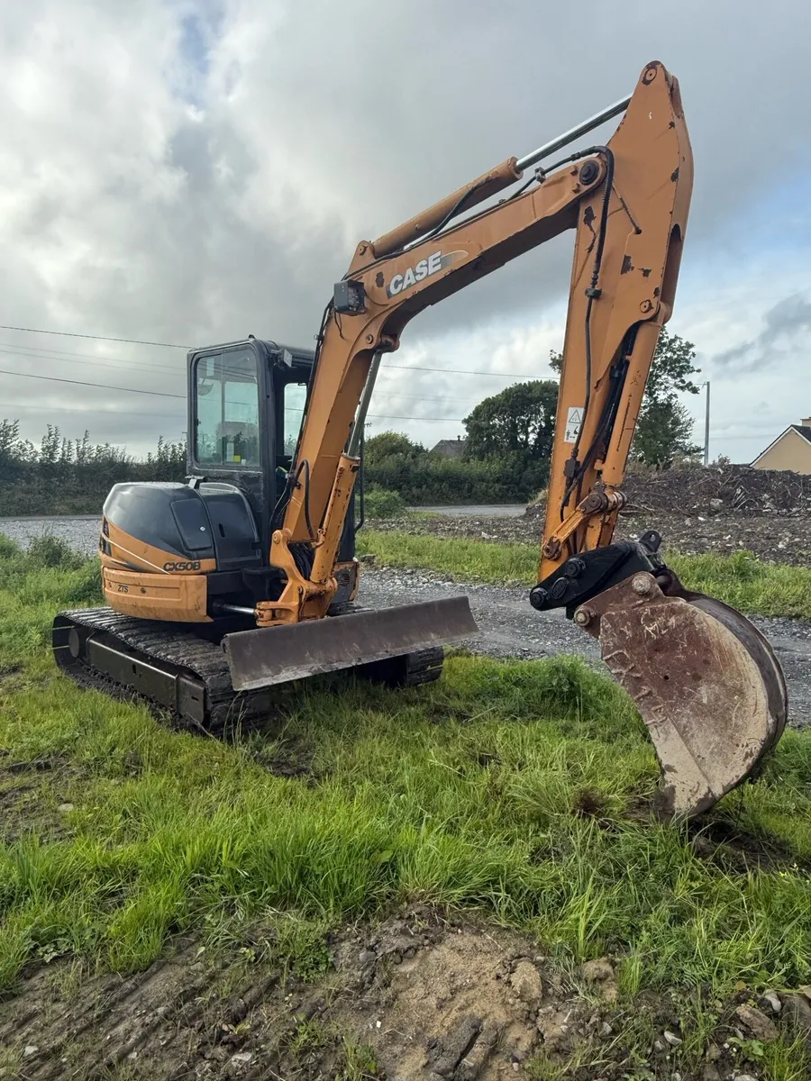 Case cx50 5 ton digger - Image 3