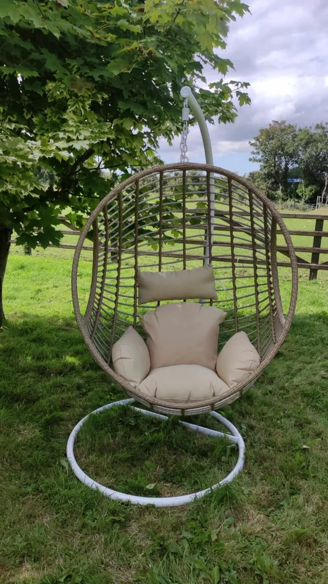 Hanging Egg Chair + Cushion – End of Season Deal - Image 4