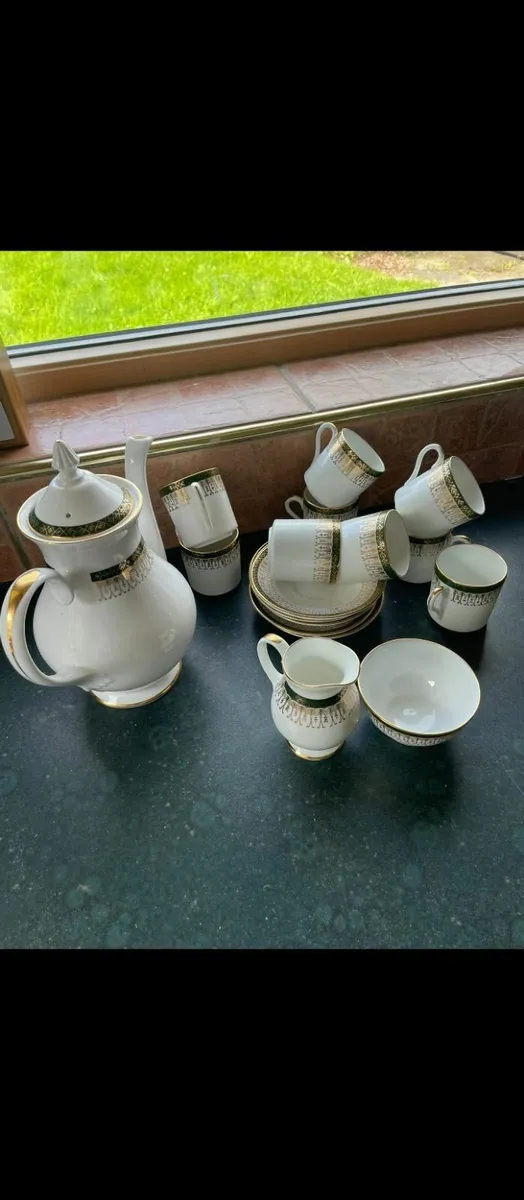 Fine Bone China Coffee Set