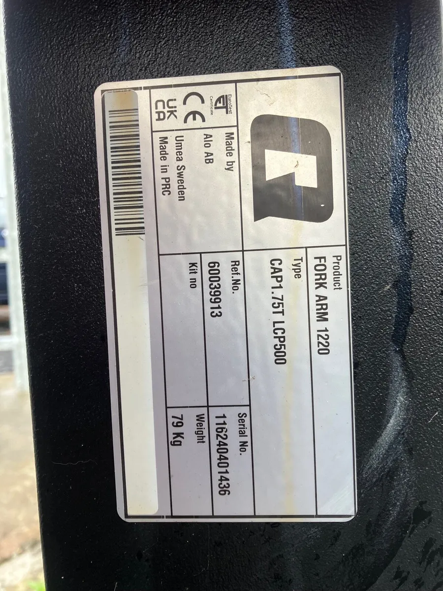 3.5ton pallet forks - Image 3