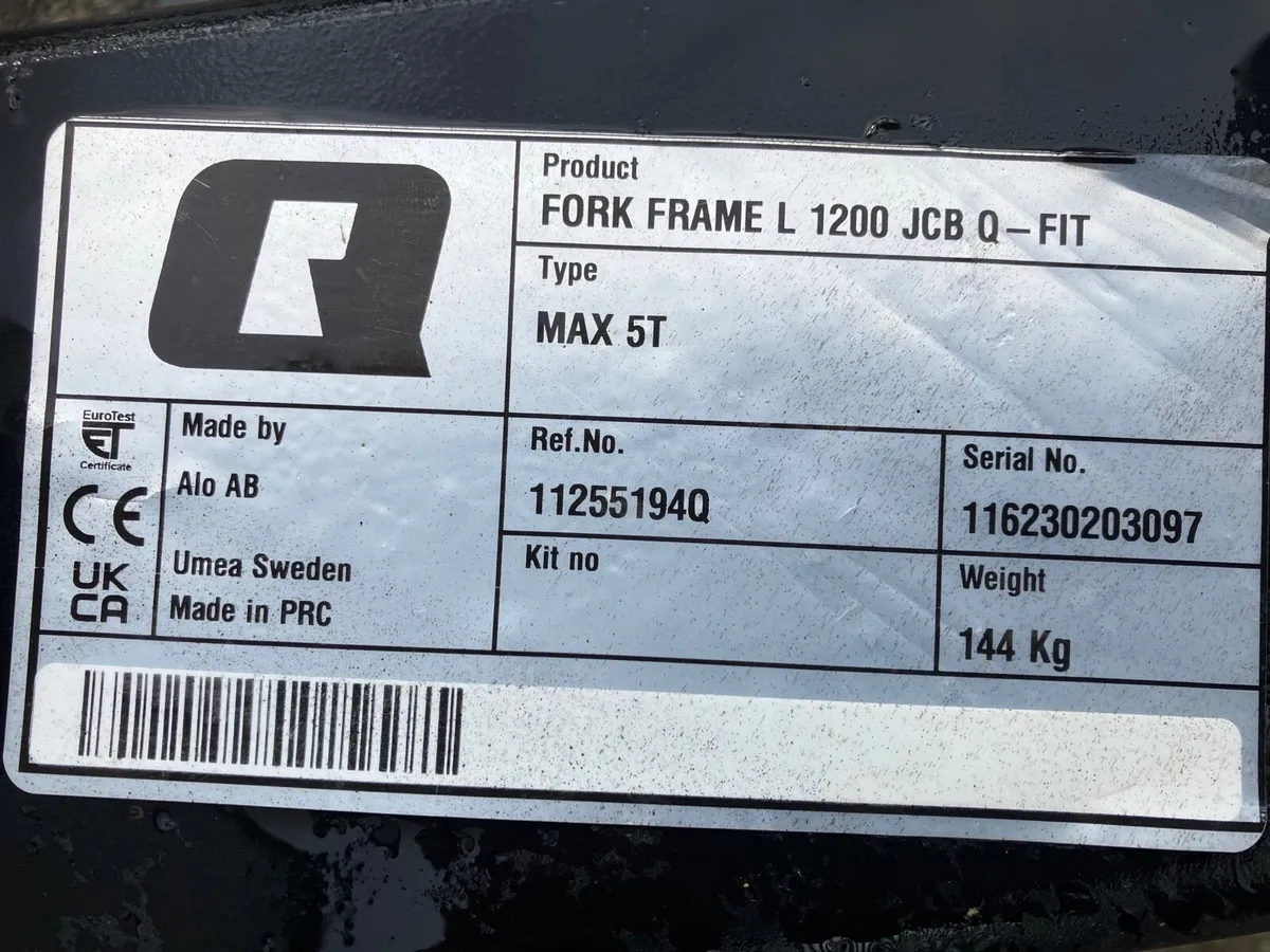 3.5ton pallet forks - Image 4
