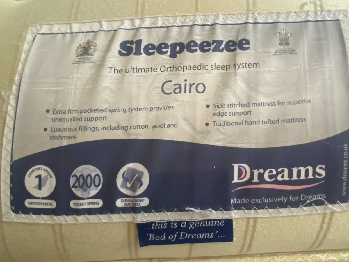 Super King size bed and mattress - Image 2