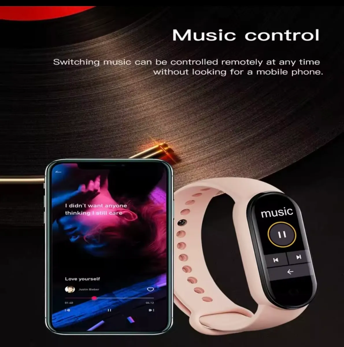 Sports Smart Watch M8 Band Fitbit - Image 2