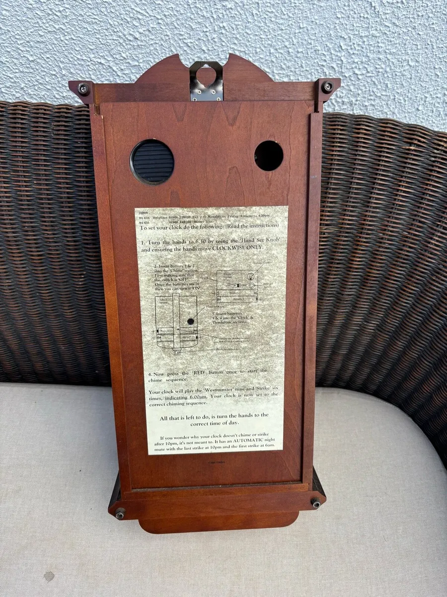 Wall click with pendulum - Image 4