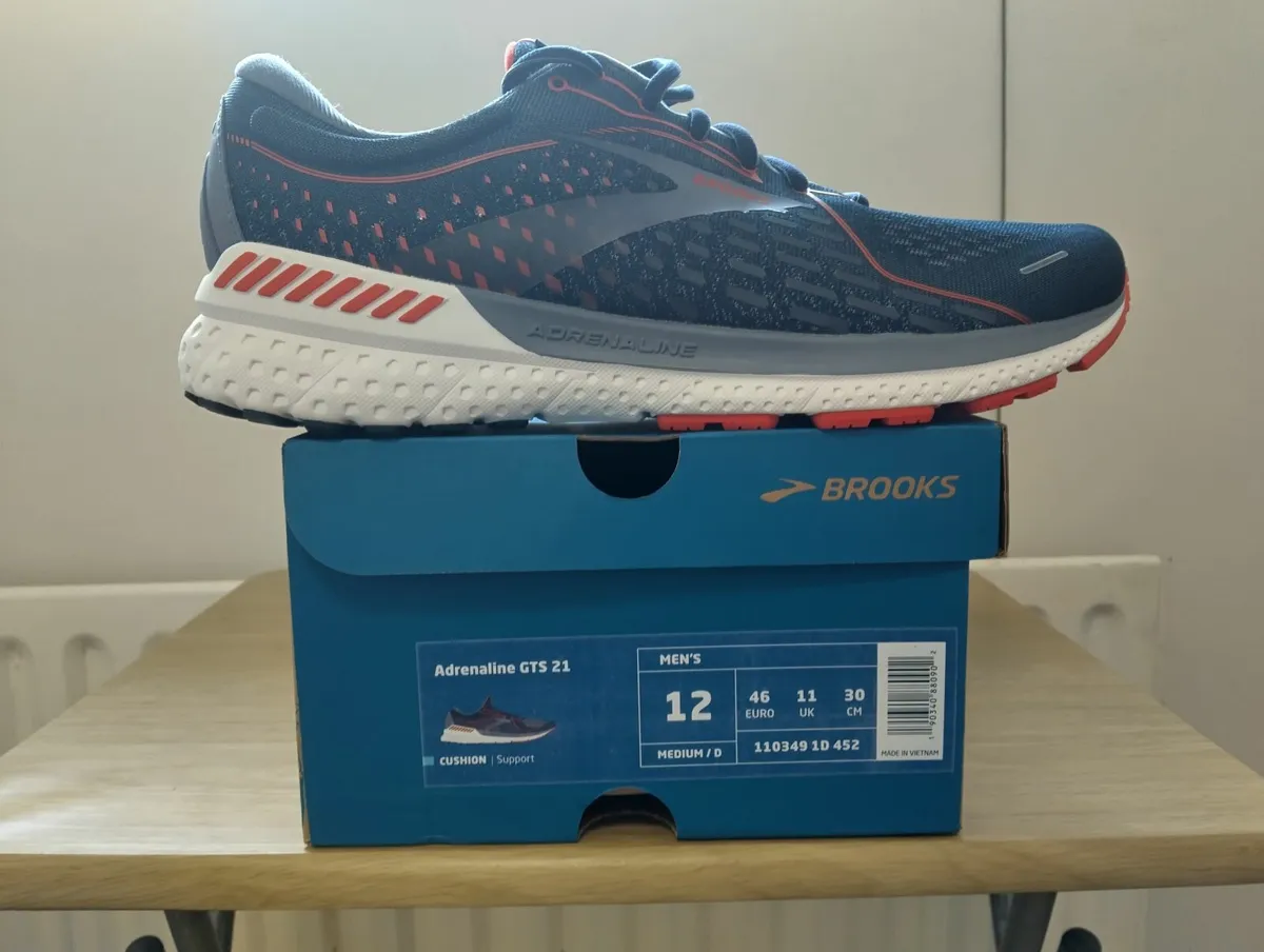 Brooks Adrenaline GTS 21 Running Mens Size UK 11 - Image 1