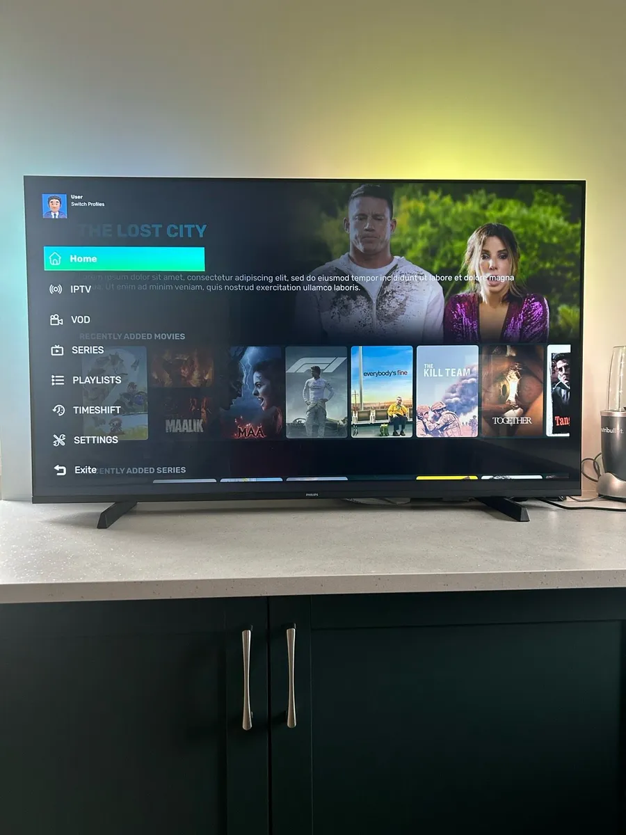 Philips 50” 4K UHD Ambilight Smart TV - Image 2