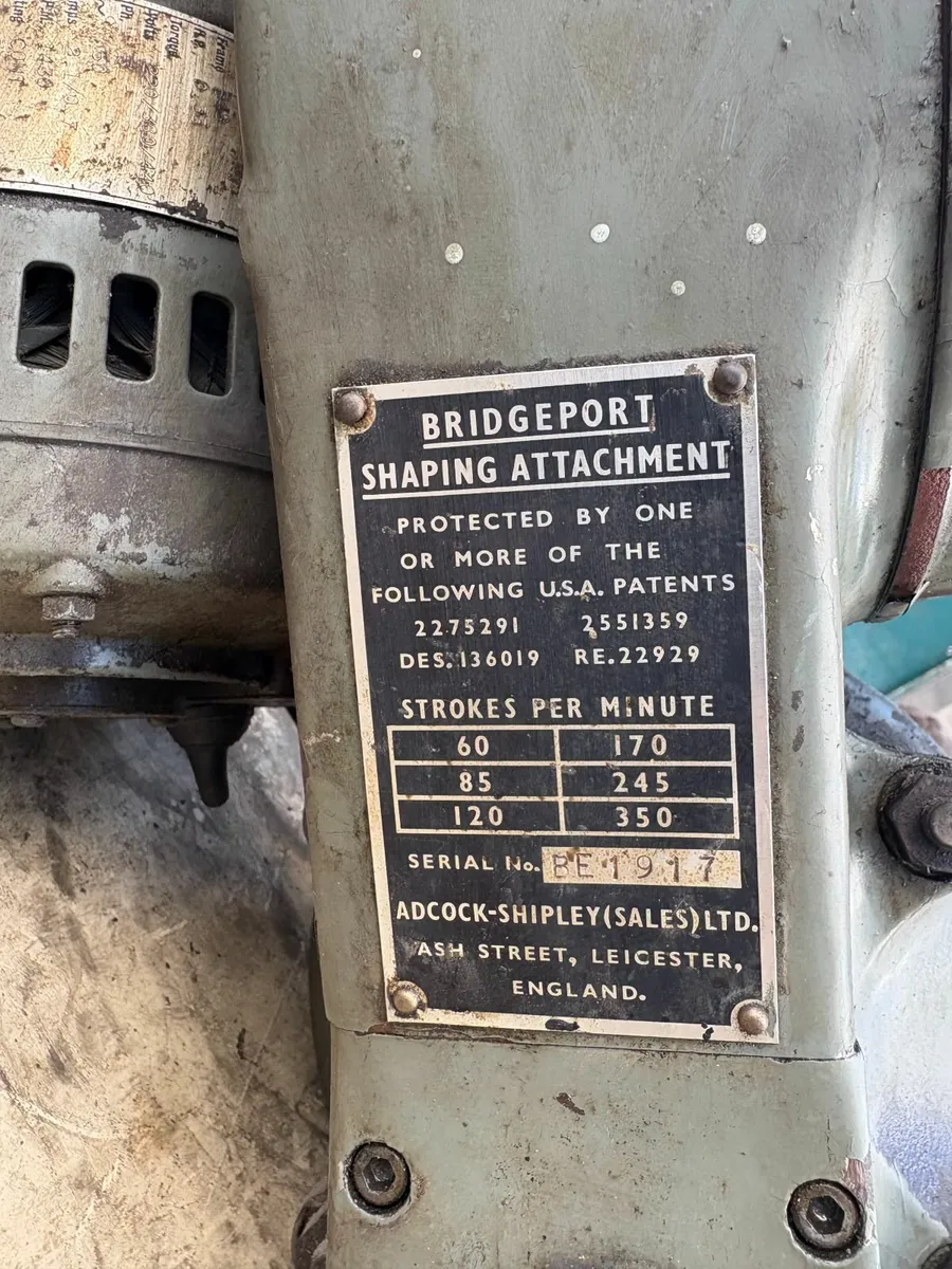 Bridgeport Slotting Head - Image 2