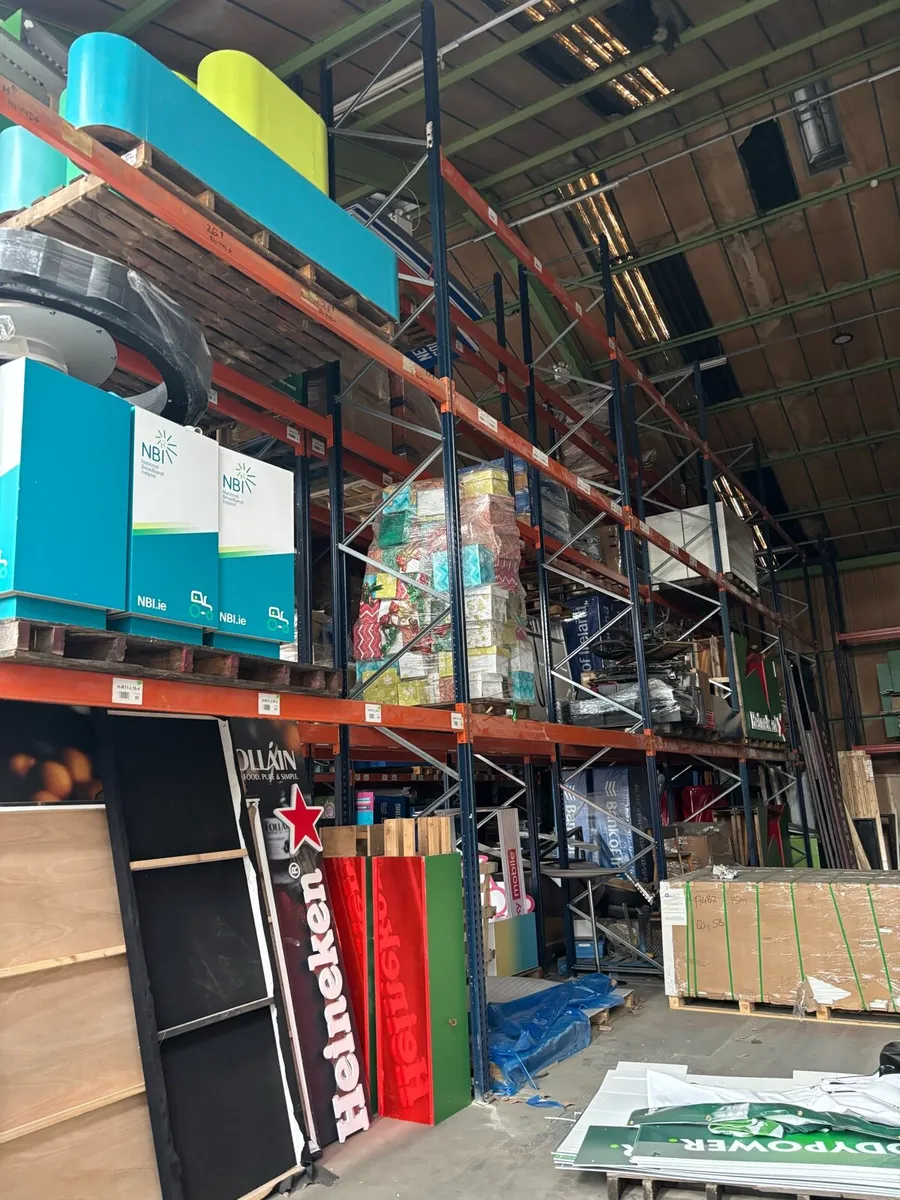 Pallet racking 6m high - Image 1