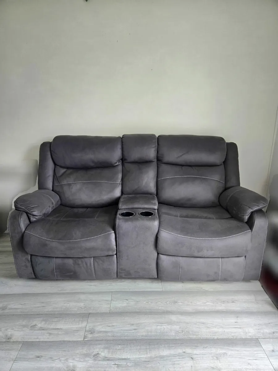 2 seater recliner sofa - Image 1