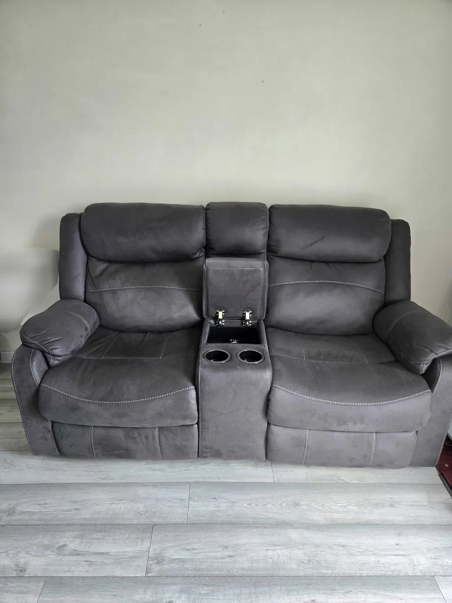 2 seater recliner sofa - Image 3