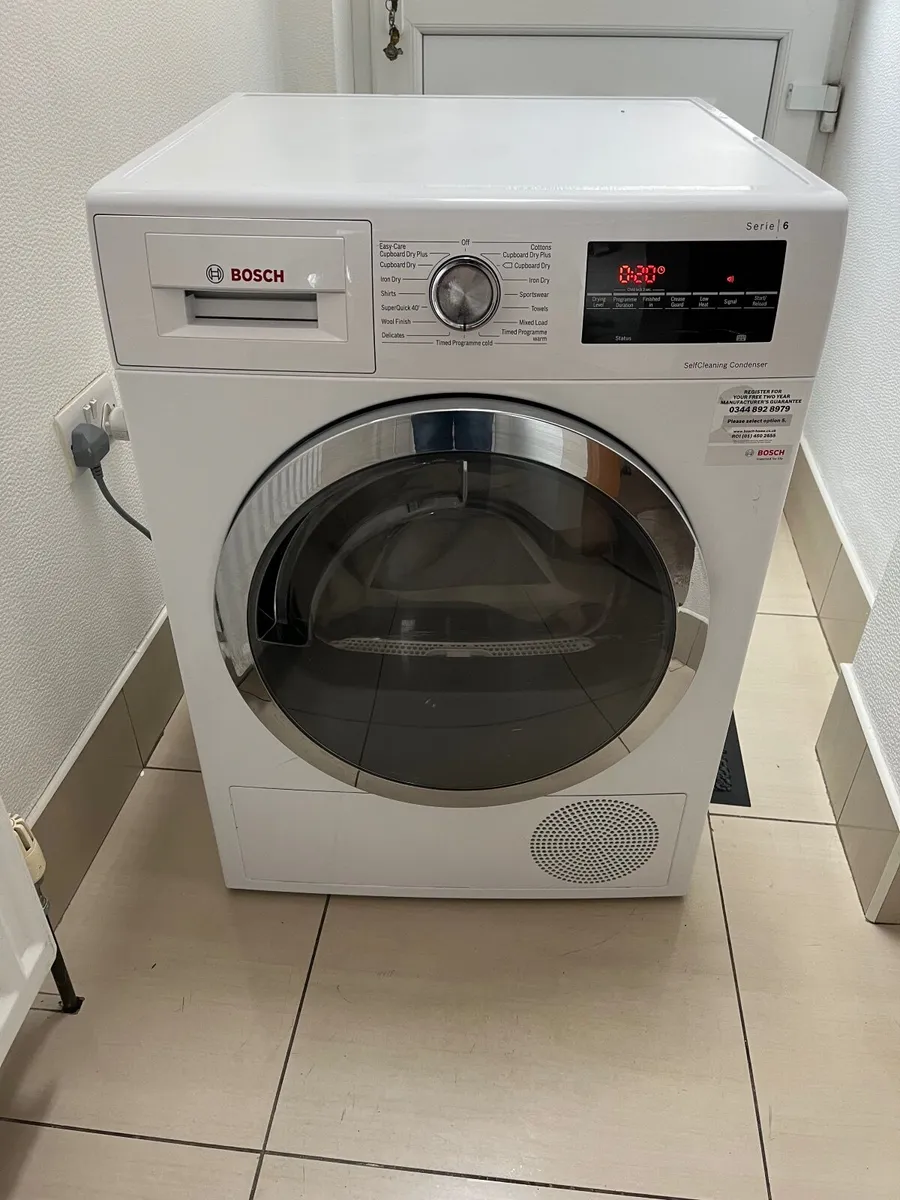 Bosch 10kg condenser tumble dryer - Image 1