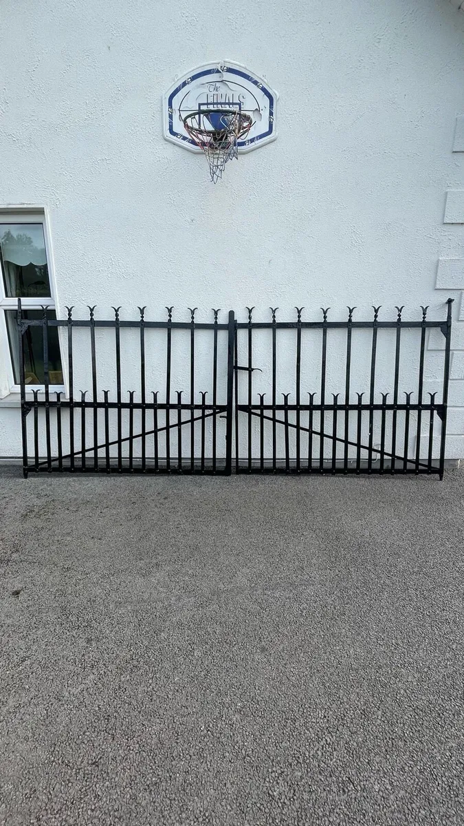 Vintage Wrought Iron Gates - Image 1