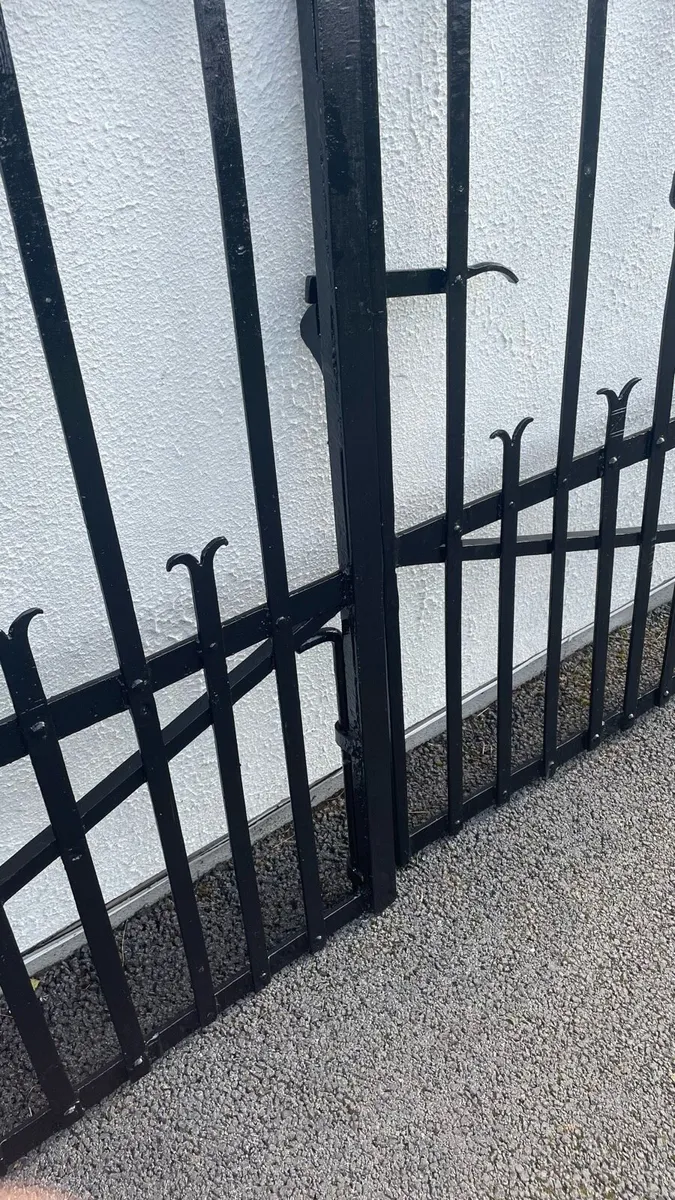Vintage Wrought Iron Gates - Image 3