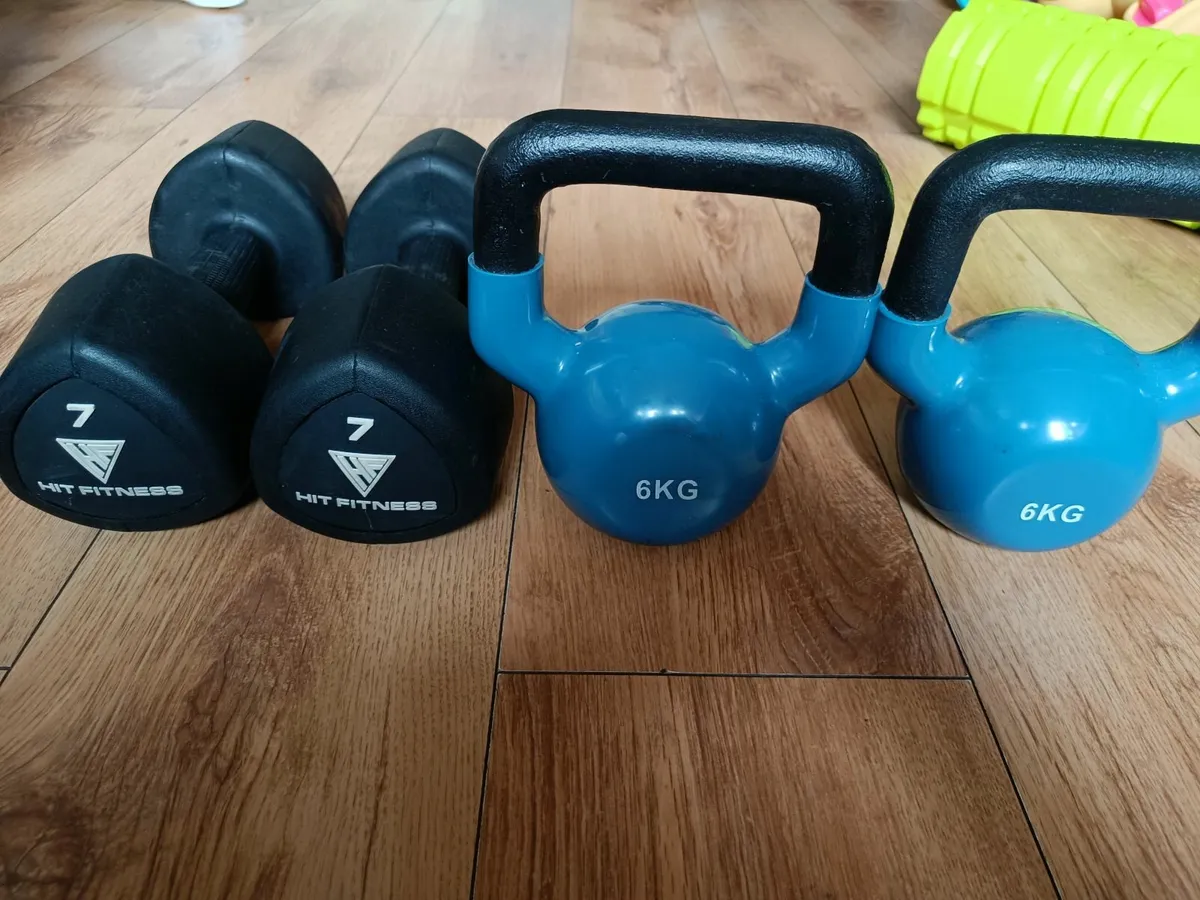 Dumbbells and kettle bells - Image 1