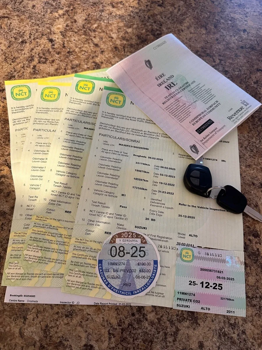 2011 Suzuki alto 1.0 petrol with nct and tax - Image 3