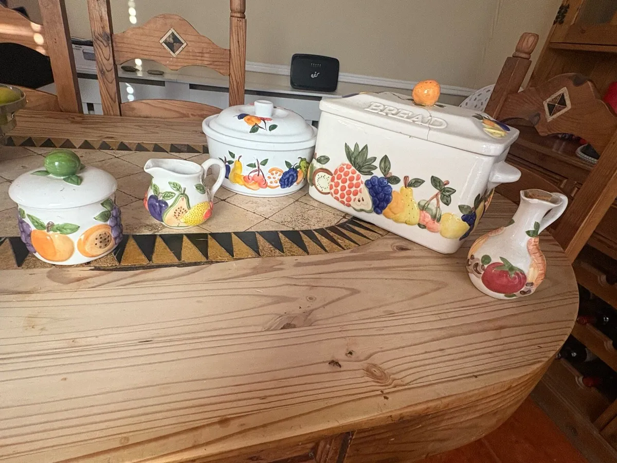 Matching kitchen accessories