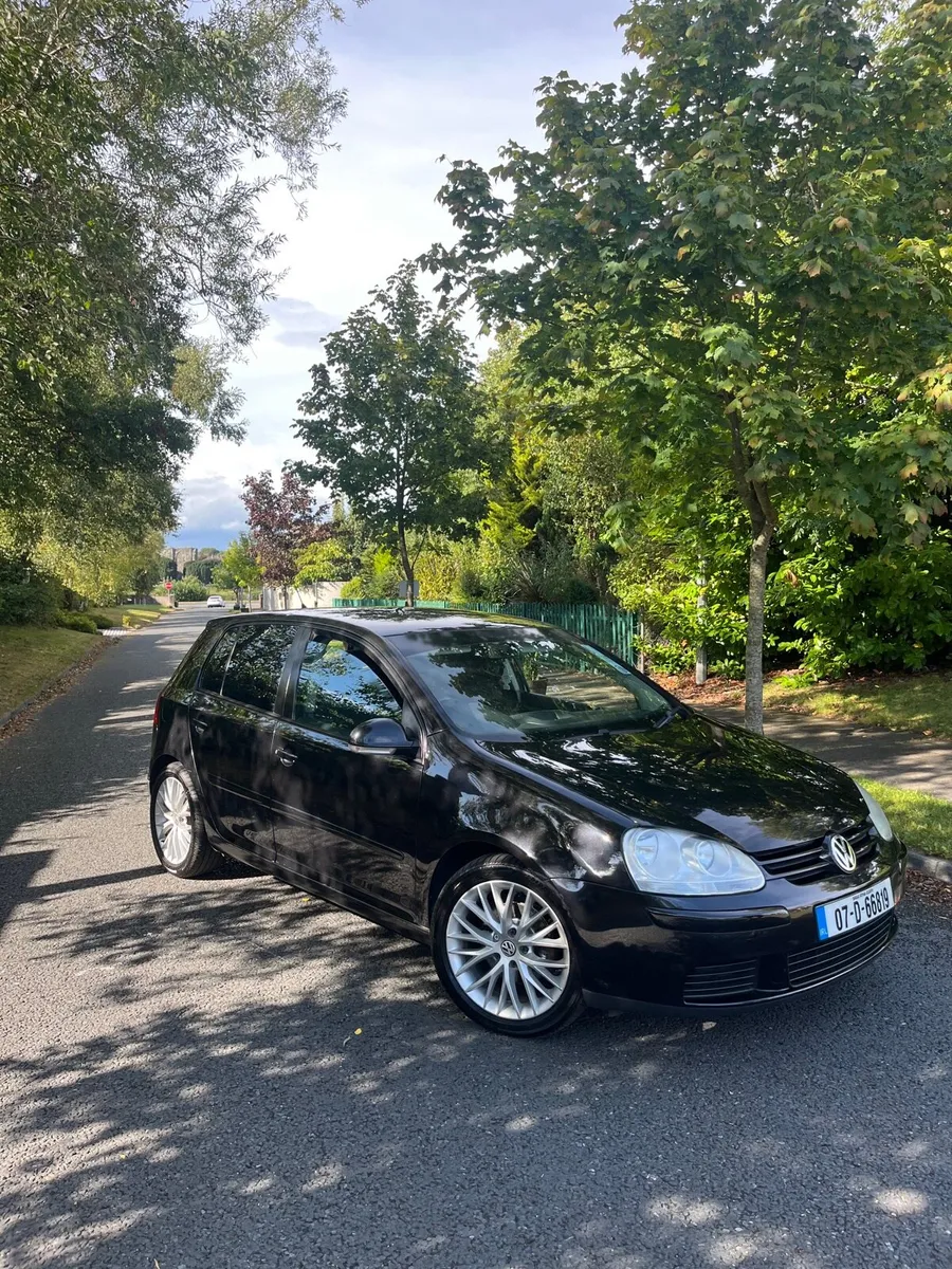 Black 2007 VW Golf 1.4 Manual - Image 3
