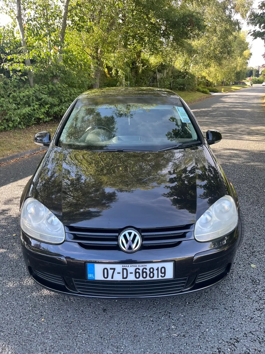 Black 2007 VW Golf 1.4 Manual - Image 4