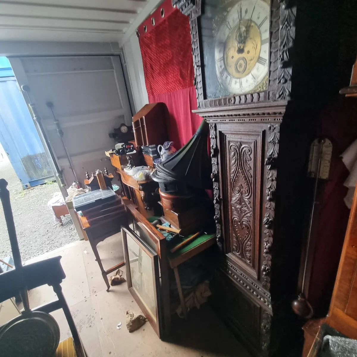 VICTORIAN GRANDFATHER CLOCK - Image 3