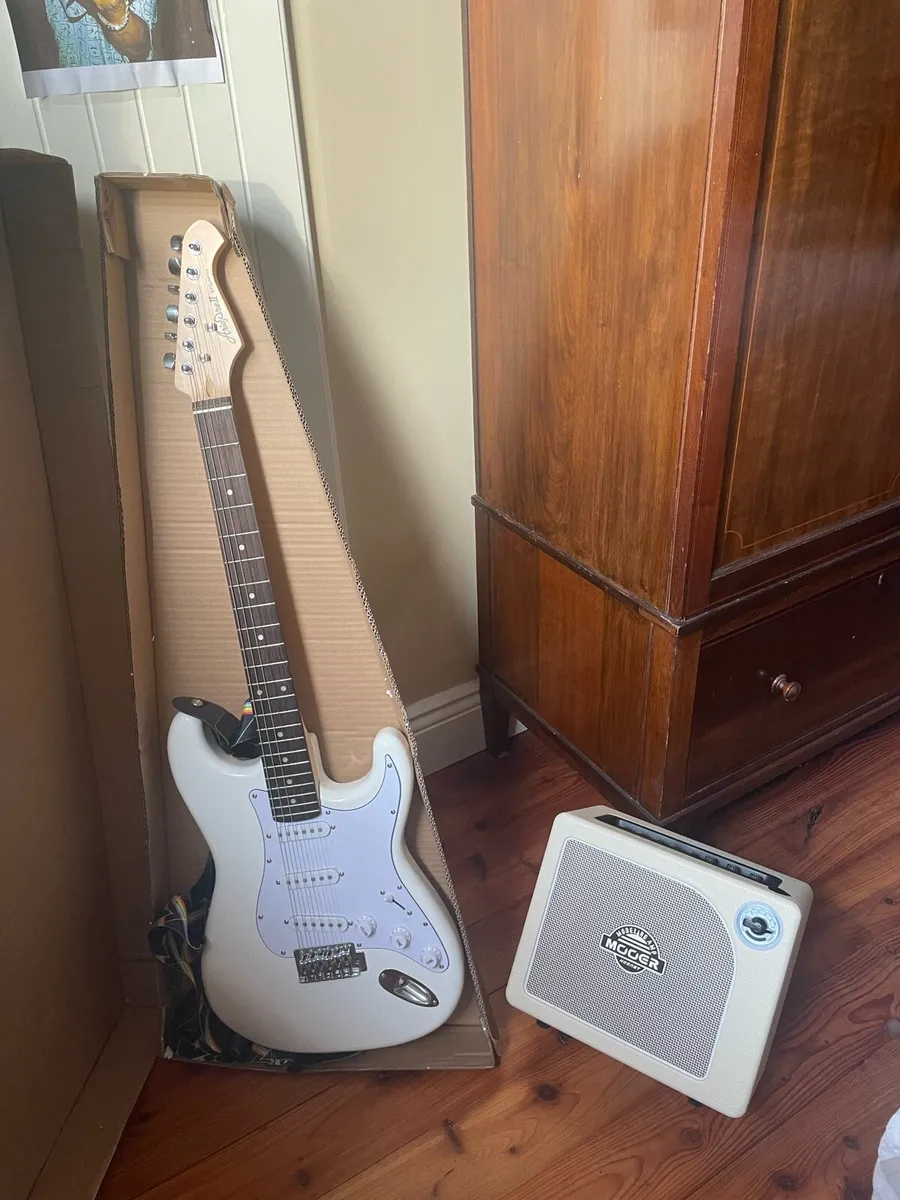 Guitar and Amp - Image 1