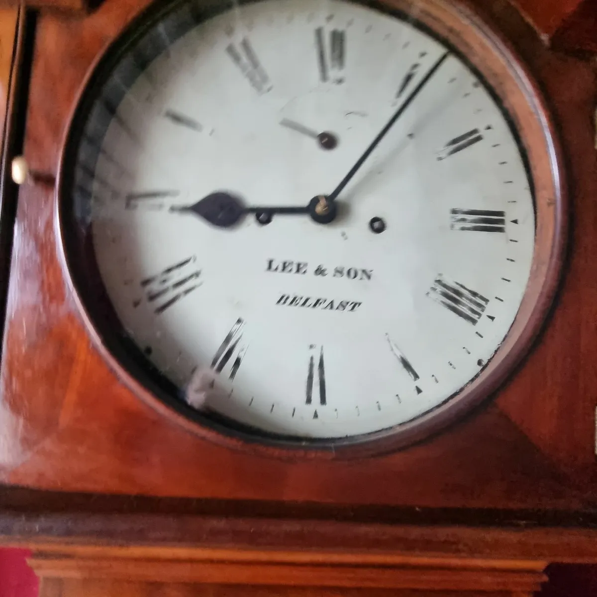 VICTORIAN GRANDFATHER CLOCK - Image 4