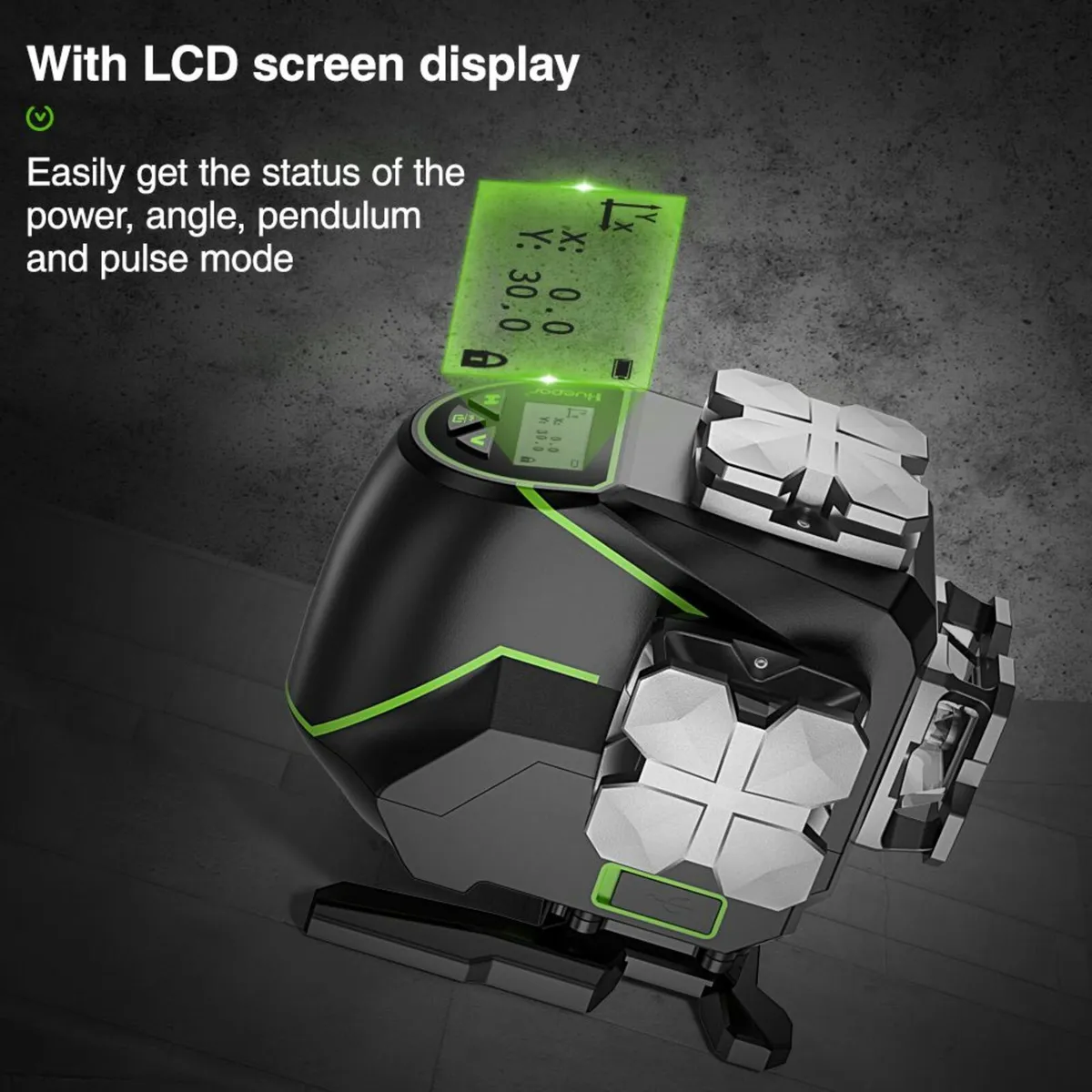 Trade Rated 3x360 Green Laser Level self leveling - Image 4