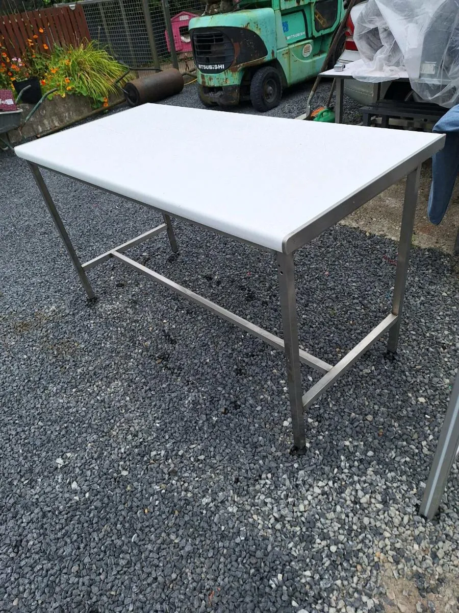 Stainless steel benches - Image 2