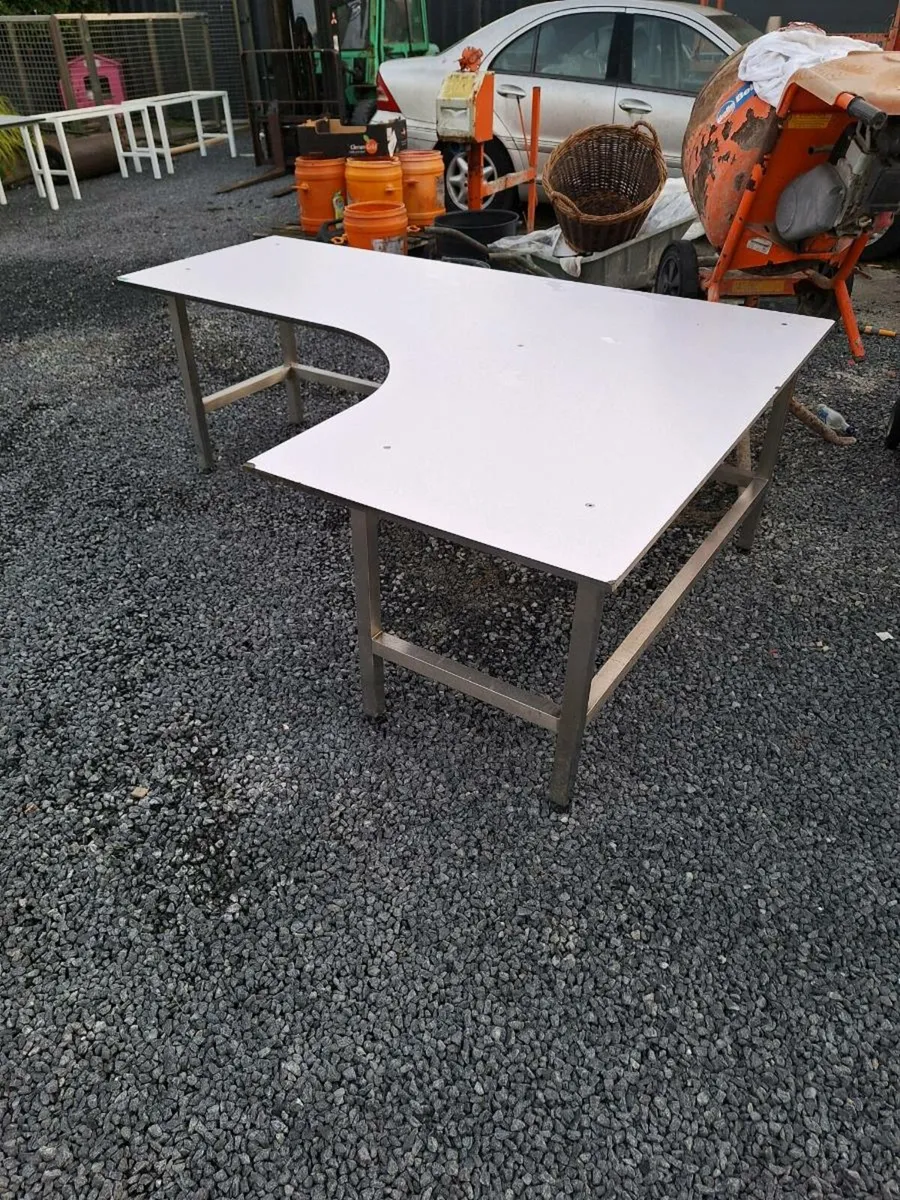 Stainless steel benches - Image 2