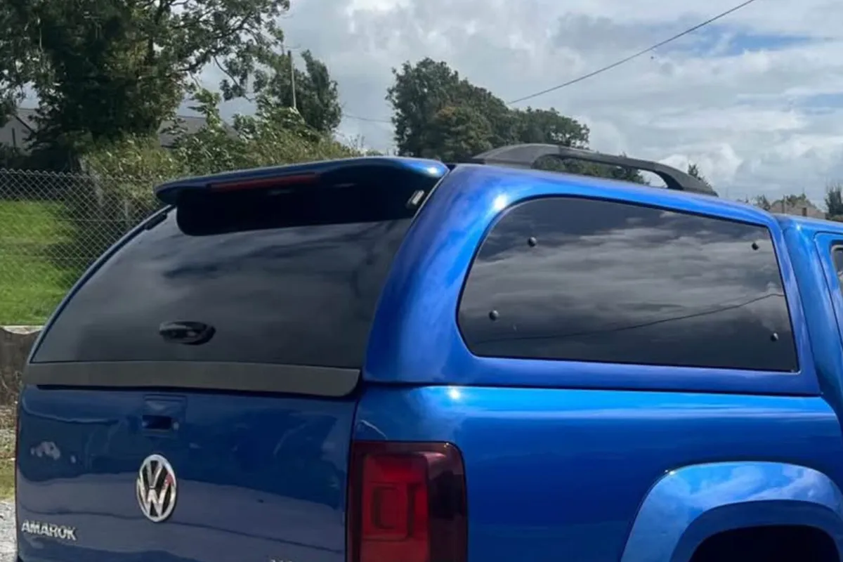 Amarok Canopy and plywood shelving - Image 1