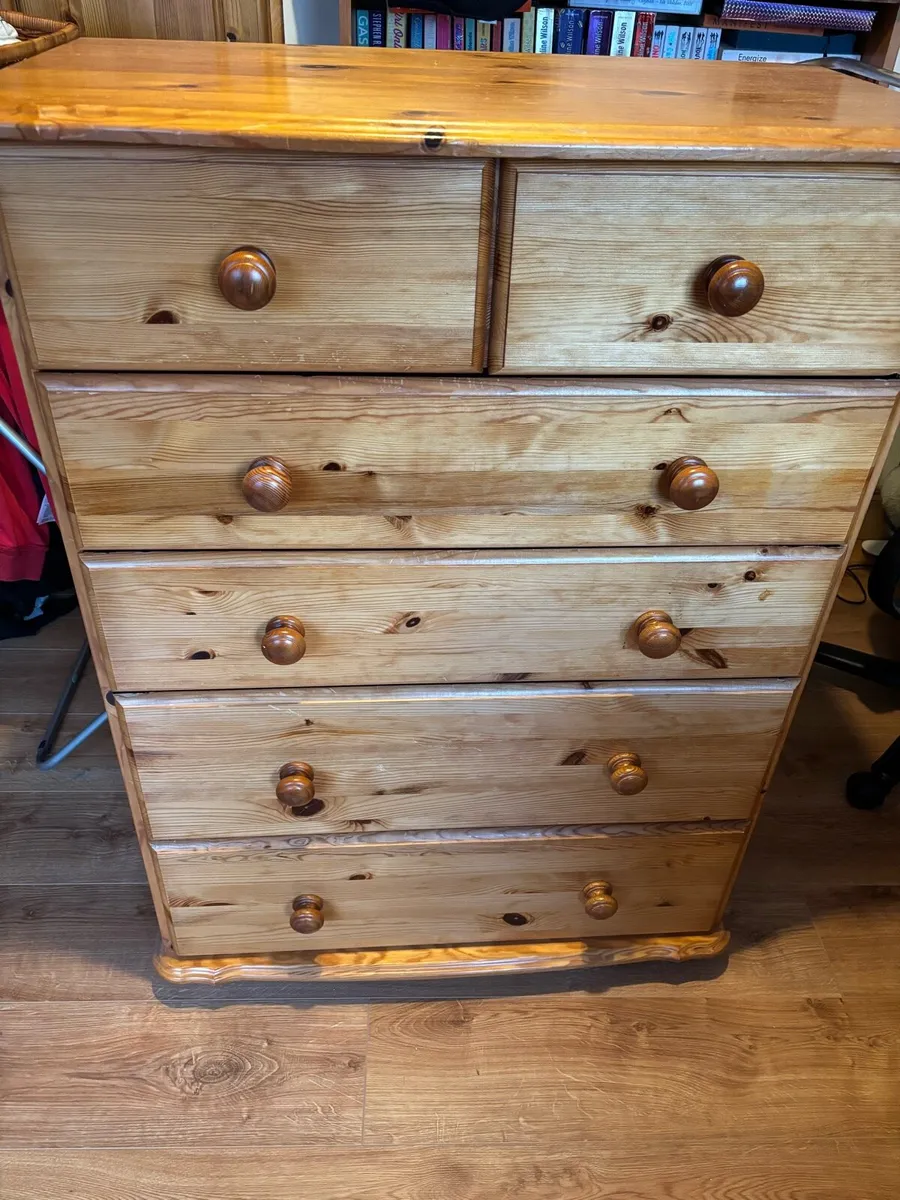 Chest of drawers and Mirror - Image 3