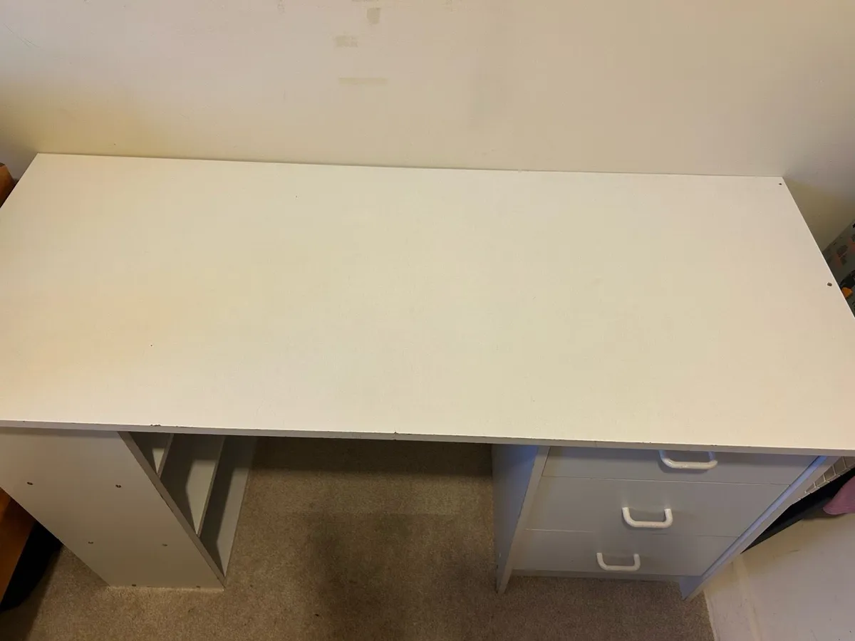 White desk for sale in limerick city - Image 4