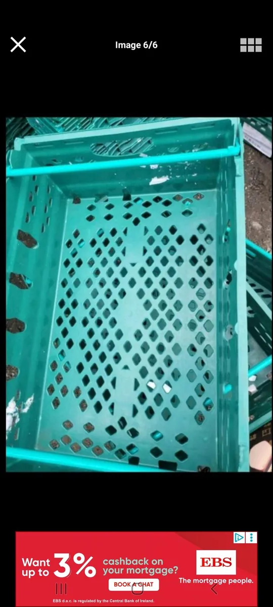 Storage stacking crates/boxes  1e each - Image 1