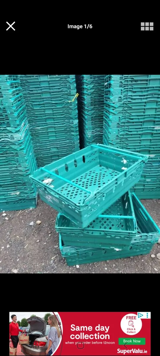 Storage stacking crates/boxes  1e each - Image 3