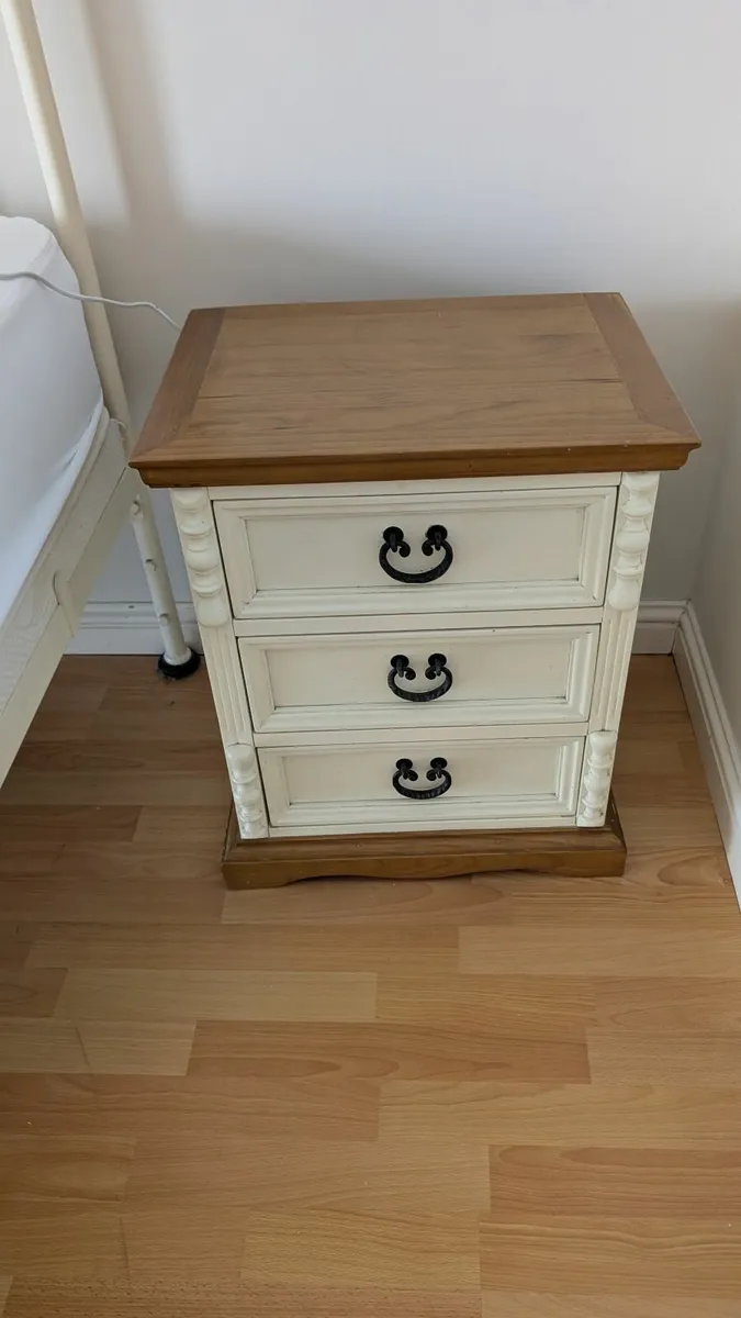 Wooden Bedside Table - Image 2