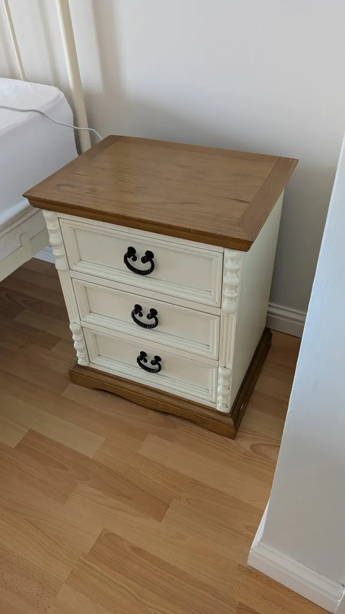 Wooden Bedside Table - Image 3