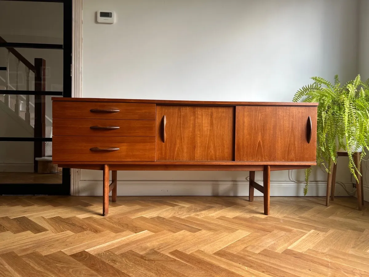 Mid century teak Avalon sideboard vintage retro - Image 2