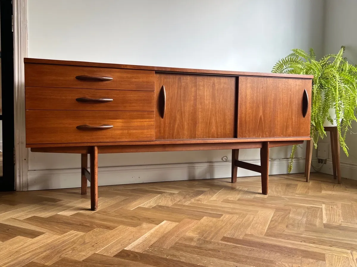 Mid century teak Avalon sideboard vintage retro - Image 3
