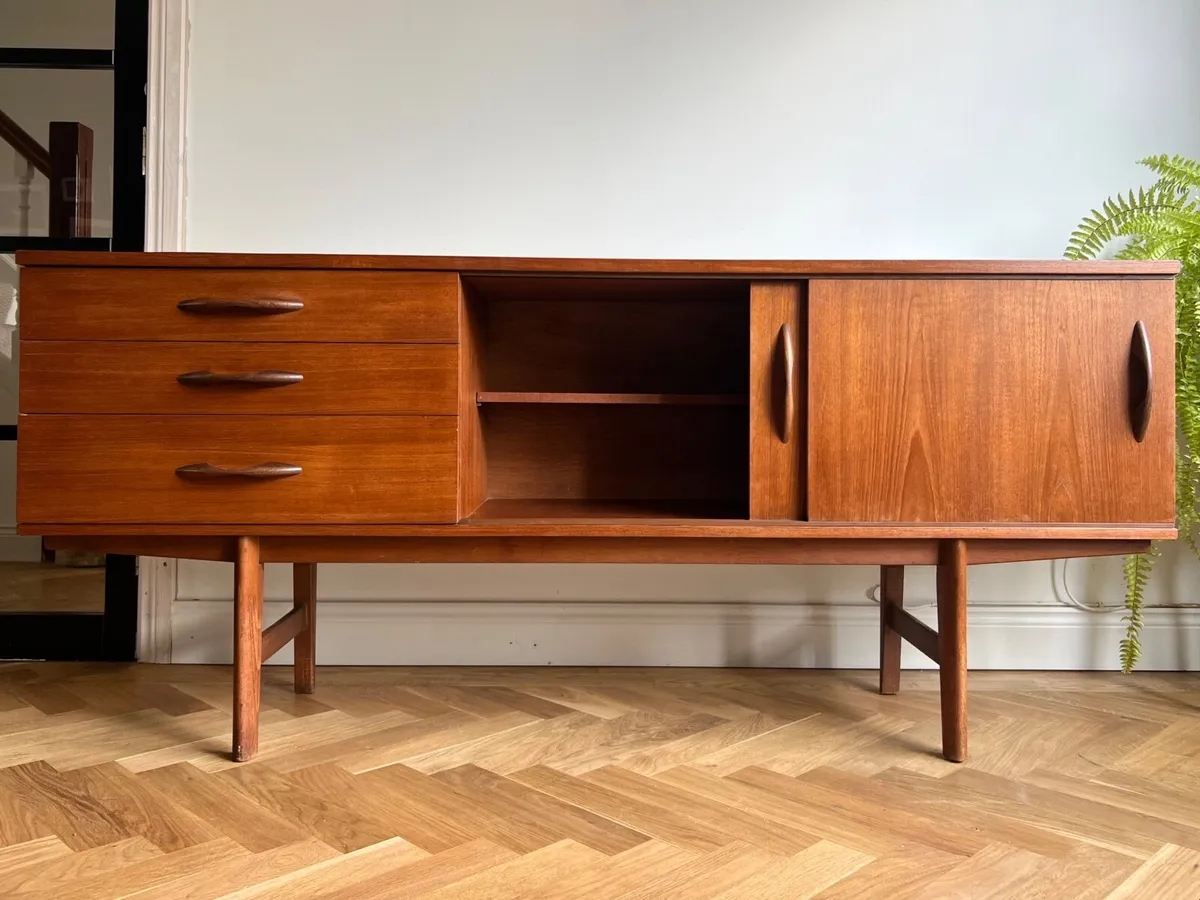 Mid century teak Avalon sideboard vintage retro - Image 4