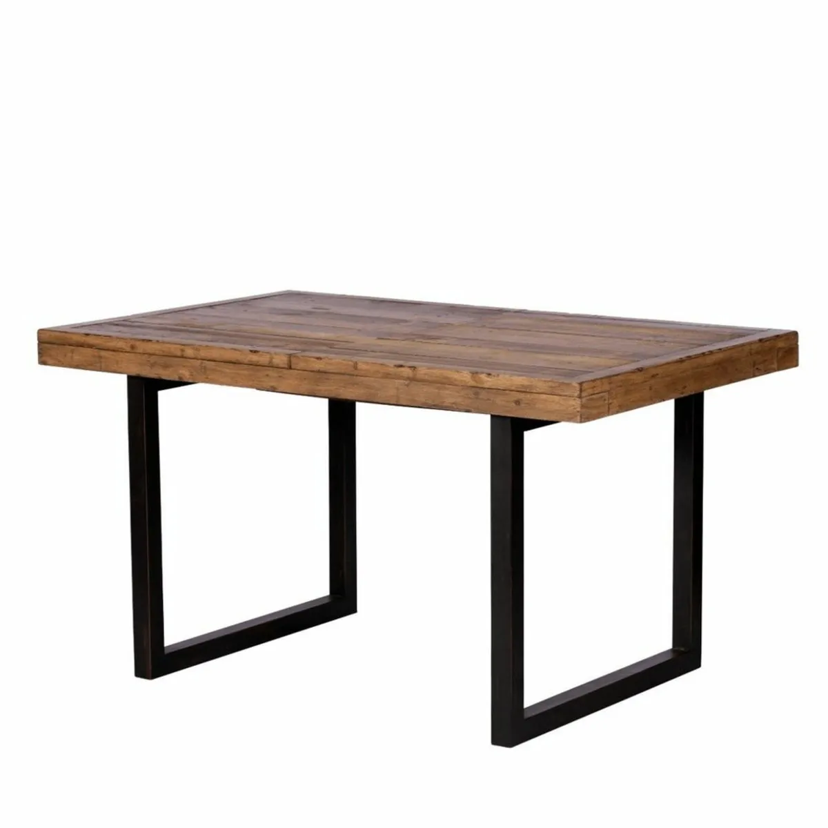 Rustic Reclaimed Large Extendable Dining Kitchen e - Image 1
