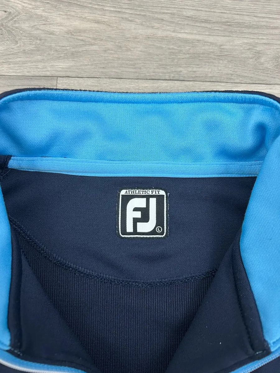 FootJoy FJ Half Zip Golf Jumper Mens Large - Image 4