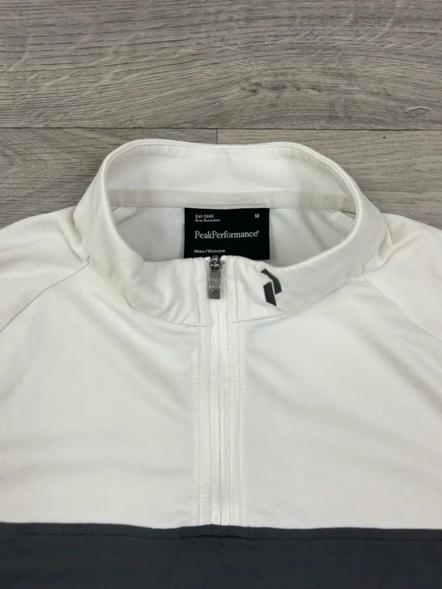 Peak Performance Half Zip Golf Jumper Mens Medium - Image 4