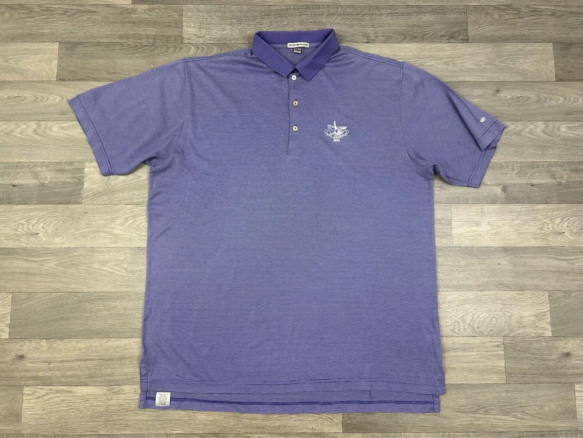 Peter Millar Golf Polo Shirt Mens XXL