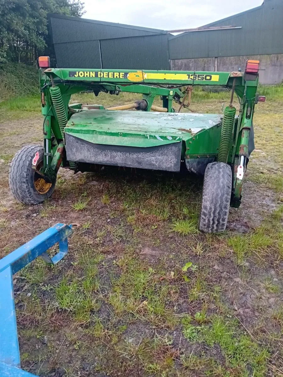 John deere 1350 mower - Image 2